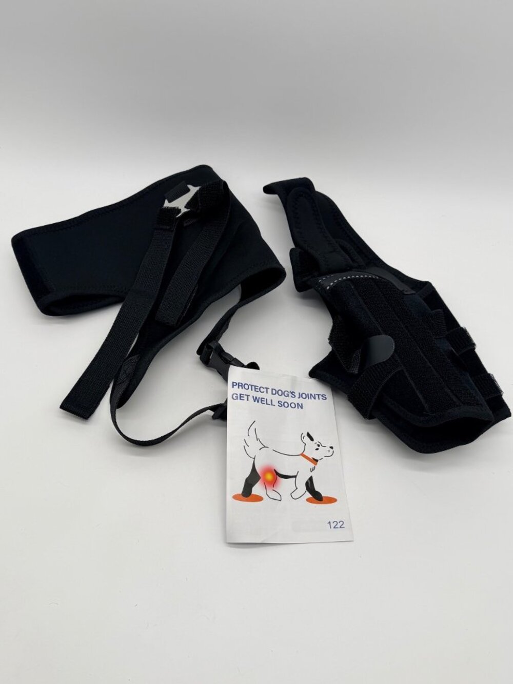 Dog Knee Brace ACL Hind Leg Support Metal Stabilizers Ligament Injury Aid